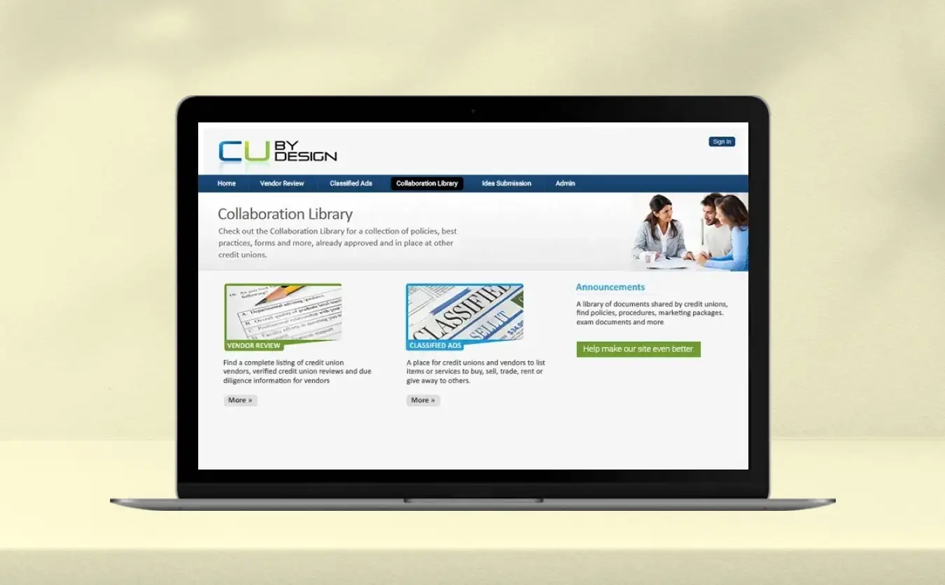 Credit Union Collaboration Platform | case-studies