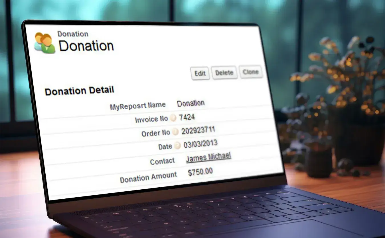 Sales and Donation Tracking through Salesforce | case-studies