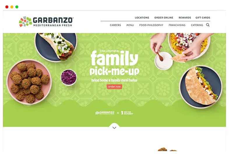 Mediterranean Food Ordering and Delivery Platform | Hero