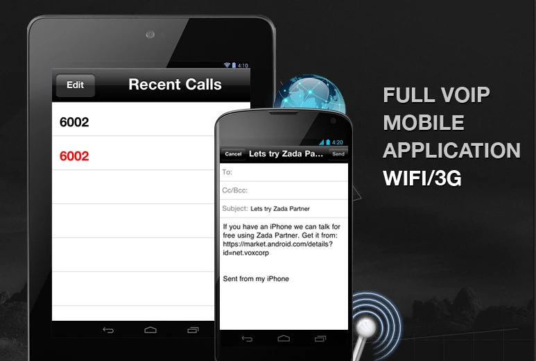VOIP/SIP Calling Mobile Application | Hero