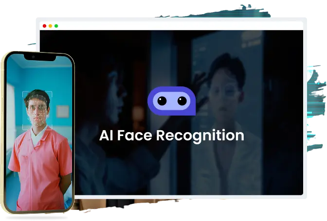 AI Face Recognition Image